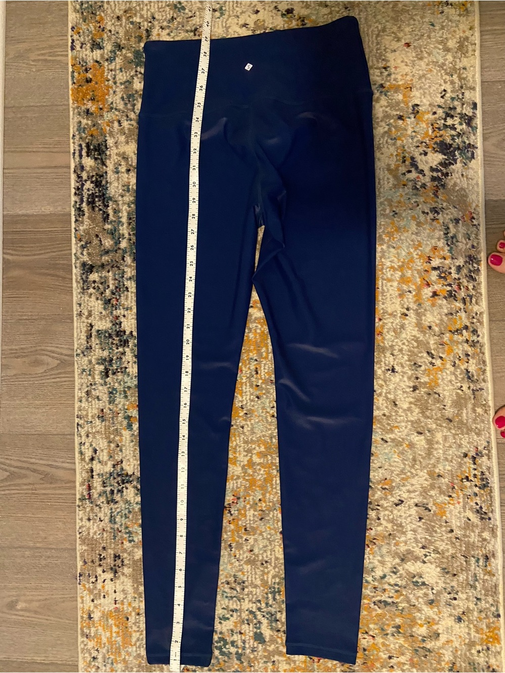 ANTONIO MELANI Deep Navy Active Leggings